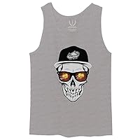 Skull Bones Cool Graphic Streetwear Good Vibe Till Death Men's Tank Top