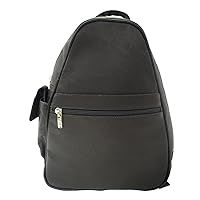 Tri-Shaped Sling Bag, Black, One Size