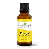 Plant Therapy Energy Essential Oil Blend 30 mL (1 oz) Refreshing, Energizing Blend 100% Pure, Undiluted, Natural Aromatherapy, Therapeutic Grade