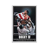 Rocky Iv Movie Poster Poster Decorative Painting Canvas Wall Art Living Room Posters Bedroom Painting 16x24inch(40x60cm)