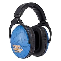 Pro Ears ReVO Passive Ear Muffs, Perfect for Children & Adults with Smaller Heads, NRR 25, Comfortable Fit w/Proform Leather