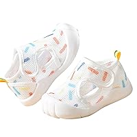 Baby Boy Infant Shoes Summer Infant Toddler Girls Boys Shoes Sandals Flat Bottom Non Slip Half Open Toe Slip Breathable