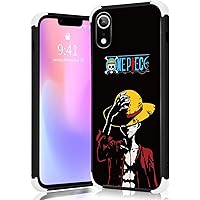 Coralogo for iPhone XR Hard PC Case Boys Cute Cool Anime Cartoon Character Kawaii Design Fashion Funny Unique Fun Cover Shockproof Girls Kids Teens Cases for iPhone XR 6.1