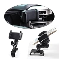 Car Phone Mount Fit for Tundra Sequoia 2022 2023,Phone Mount for Car Vent,Dashboard Hands Free Car Phone Holder Mount,Retractable Straight Phone Stand,Black (Right, Style A)