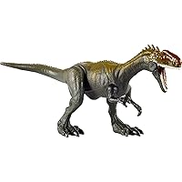 Jurassic World Toys Camp Cretaceous Monolophosaurus Savage Strike Dinosaur Figure, Smaller Size, Attack Move Iconic to Species, Movable Arms & Legs, Ages 4 Years Old & Up