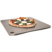 by Conductive Cooking - Square Pizza Steel Plate for Oven Cooking and Baking (3/8