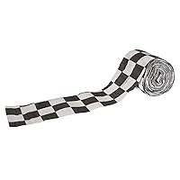 Beistle Flame Resistant Checkered Crepe Streamer, 21/2 by 30-Feet