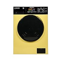 Equator All-In-One VENTED/VENTLESS Washer-Dryer 1.9cf/18lb SANI 1400RPM 110V (Yellow/Black)