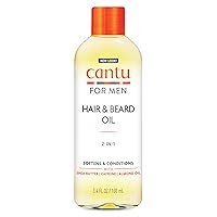 Cantu for Men Hair & Beard Oil, 3.4 fl oz (Packaging May Vary)