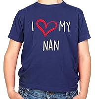 I Love My Nan - Childrens/Kids Crewneck T-Shirt