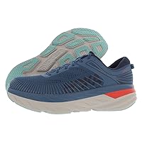 HOKA ONE ONE Bondi 7 Mens Shoes Size 13, Color: Real Teal/Outer Space