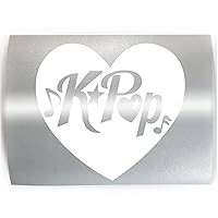 HEART K-POP - PICK COLOR & SIZE - Korean Pop Band Korea Fun KPOP Vinyl Decal Sticker AA