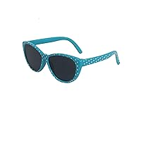 American Fashion World Doll Teal Polka Dot Sunglasses for 18-Inch Dolls | Premium Quality & Trendy Design | Dolls Accessories for Popular Brands