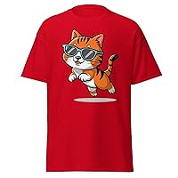 Funny Cat T Shirt for Men's
