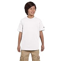 Champion Youth Jersey Tee White
