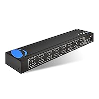OREI 1x16 HDMI Splitter, 16 Ports Professional HDMI Powered for Full HD 1080P & 3D Support - Adapter Included Compatible with Xbox, PS4, PS3 Fire Stick Blu Ray Apply TV