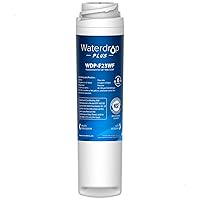 Waterdrop Plus GSWF 𝐍𝐒𝐅 𝟒𝟎𝟏 Certified Refrigerator Water Filter, 𝐑𝐞𝐝𝐮𝐜𝐞 𝐏𝐅𝐀𝐒, Replacement for GE® GSWF Smart Water 238C2334P001, Kenmore 46-9914, 9914
