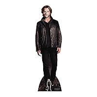 STAR CUTOUTS Sam Winchester (Jared Padalecki) Hunter Supernatural Life Size Cardboard Cut Out with Mini Table Top, Multi Colour