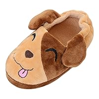 Toddler Boys Slippers Cartoon Puppy Crochet Shoes