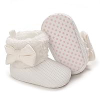 COSANKIM Newborn Baby Girls Boys Boots Soft Anti-Slip Sole Warm Winter Snow Booties Toddler Infant Prewalker Shoes