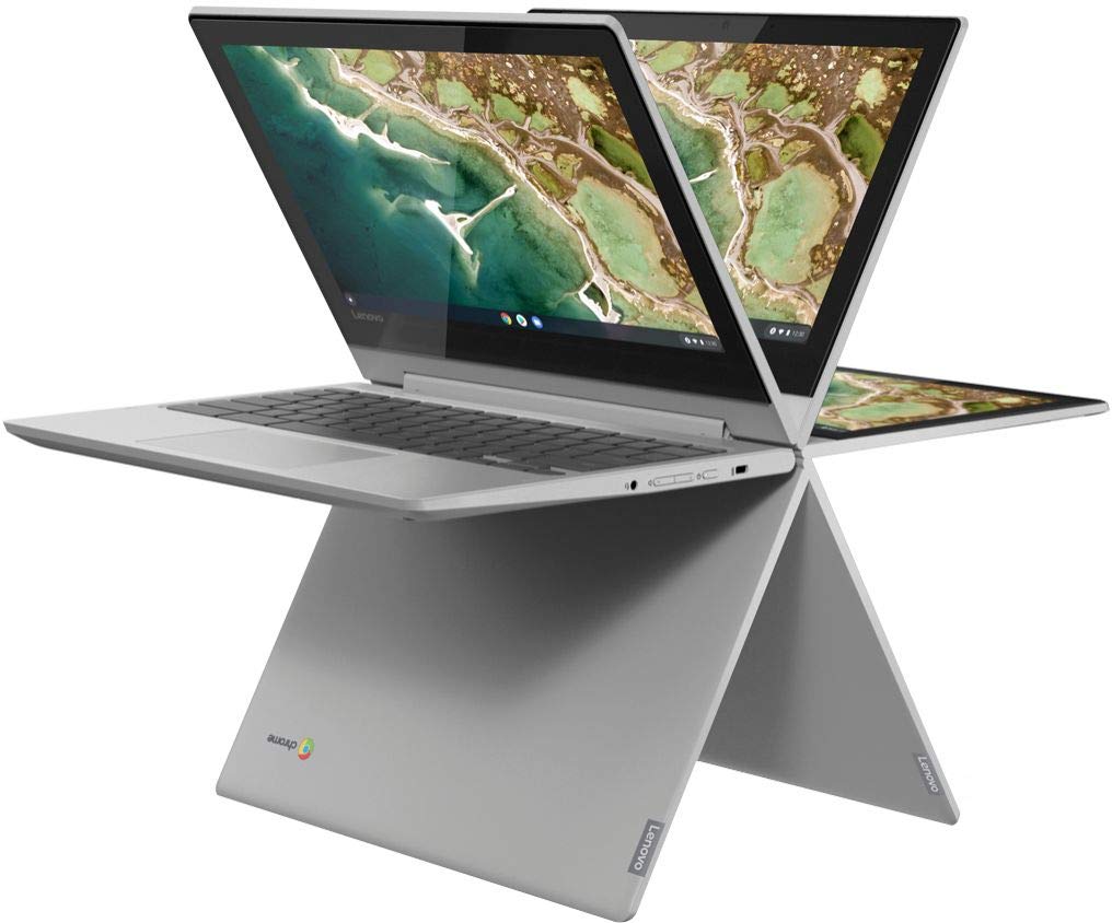 Lenovo Chromebook 2-in-1 Laptop Quad-Core Processor, 4GB RAM, 32GB eMMC, Google Chrome OS,