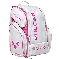 Vulcan VPRO Pickleball Backpack (White/Pink)