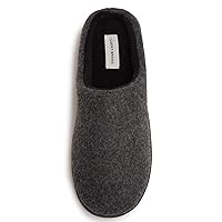 Lucky Brand Mens Faux Wool Clog Slippers with Memory Foam