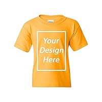 Add Your Own Text Design Custom Personalized Youth Kids T-Shirt Tee