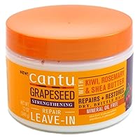Cantu Grapeseed Leave in Conditioning Cream, 12 oz