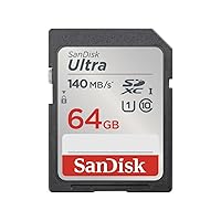 SanDisk Ultra 64GB 2‑pack SDXC UHS-I Class 10 Memory Card