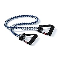 SPRI Braided Xertube Resistance Bands – Premium Exercise Band for Men & Women – Workout Equipment for Home Gym Fitness Training – Comfort Grip for Strength, Weights, and Resistance