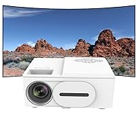 Mini Projector 1080P Supported, Portable Outdoor Home Theater Movie Projector, Compatible With HDMI, USB, AV, Smartphone/Tablet/Laptop/PC/TV Box