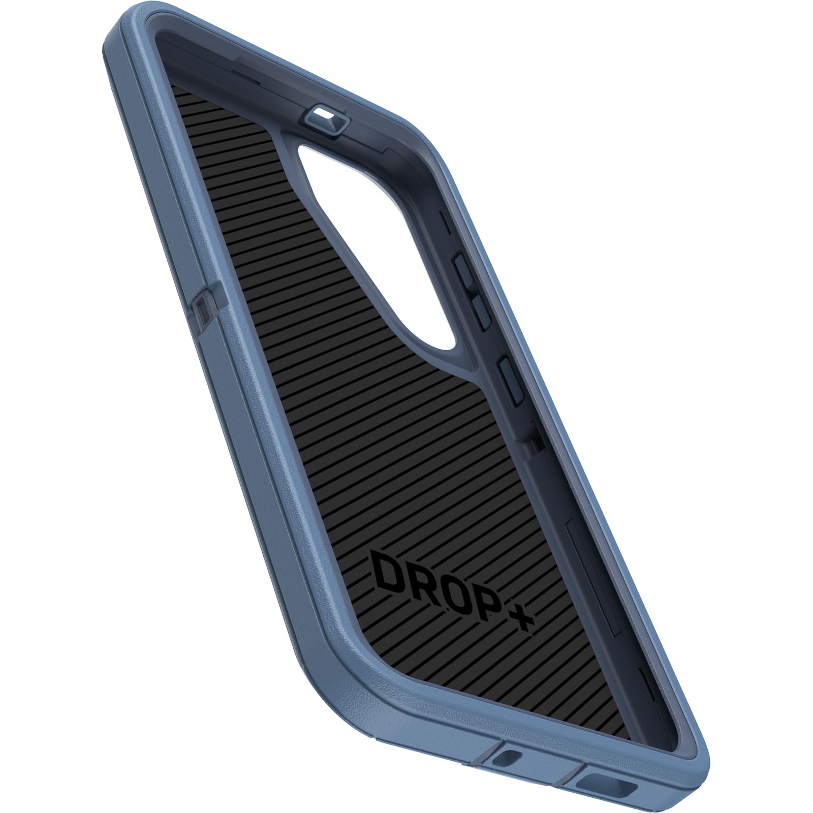 OtterBox Samsung Galaxy S24+ Defender Series Case - Baby Blue Jeans, Rugged & Durable, with Port Protection, Includes Holster Clip Kickstand