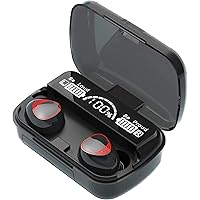 Wireless Earbuds Bluetooth Earbuds 122H Playtime Ear Buds Noise Cancellation Clear Calls Bluetooth Headphones Power Display Charging Case Light Weight IPX7 Waterproof Earphones for Sports Workout