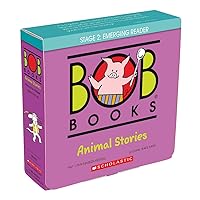 Bob Books - Animal Stories Box Set | Phonics, Ages 4 and up, Kindergarten (Stage 2: Emerging Reader) Bob Books - Animal Stories Box Set | Phonics, Ages 4 and up, Kindergarten (Stage 2: Emerging Reader) Paperback Kindle