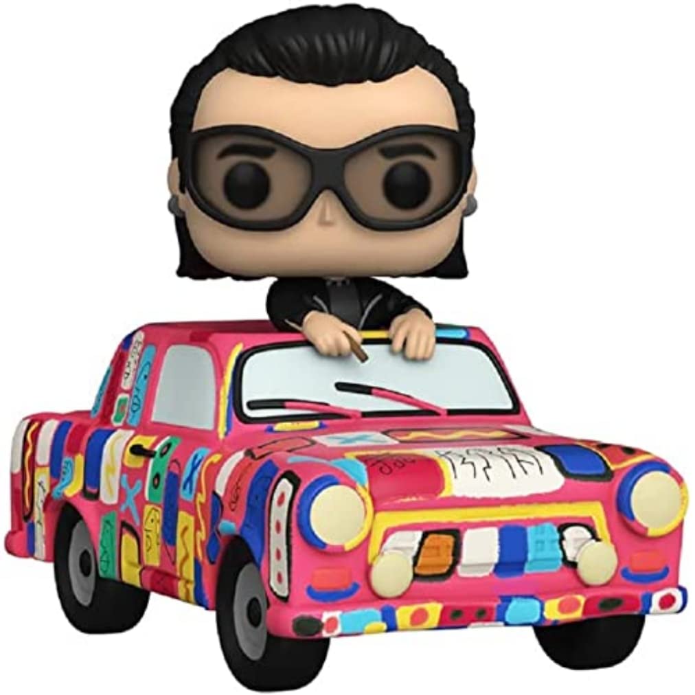 Funko Pop! Rides: U2, Achtung Baby Car with Bono