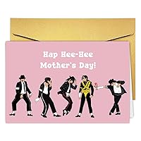 Happy Mothers Day Card, Mothers Day Gift for Mom Grandma, Music Gift Merch Funny Mothers day Card from Son Daughter, Hap -Hee Hee Mothers Day