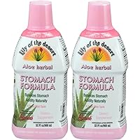 Lily Of The Desert Aloe Herbal Stomach Formula 32 Fluid Ounce - Pack of 2