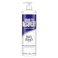 Bed Head Artistic Edit Moisturizing Conditioner For Damaged Hair Road to Recovery With Keratin and Coconut Oil, 32.79 fl oz, Case of 6