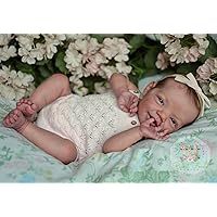 Reborn Full Silicone Baby Doll Girl Realistic 20