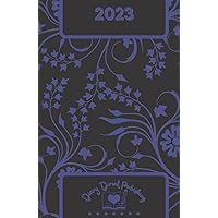 Agenda: Giornaliera 2023, 12 Mesi, un Giorno per Pagina con Orari Formato A5, Model Purple Flowers. (Italian Edition) Agenda: Giornaliera 2023, 12 Mesi, un Giorno per Pagina con Orari Formato A5, Model Purple Flowers. (Italian Edition) Hardcover Paperback