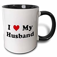 3dRose Mark Andrews ZeGear Love - I Love My Husband - Mugs (mug_16582_9)