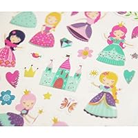 Stickers - Princess Children - Gold