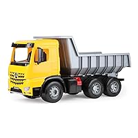 – 02031 Strong Large Dumper Truck Actros 3 – Solid Axle Load Capacity and Lockable Tipper