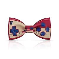 Fashion Series - Funny Bow Tie for Men Designer Retro Gamepad Patterned Bowtie
