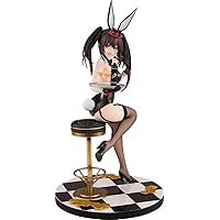 Date A Live Light Novel: Kurumi Tokisaki (Black Bunny Ver.) 1:7 Scale PVC Figure