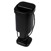 ELC Square Charity Money Collection Box - Black
