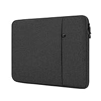 ProElife 12-Inch Laptop Sleeve Case Cover Canvas Tablet Protective Bag for 2023-2014 Surface Pro 4/5 / 6/7/7+ / 8/9 |Surface Laptop Go 3/2/1 12.4''|Pro X 1/2 13'' & iPad Pro 12.9'' M2 (Black)