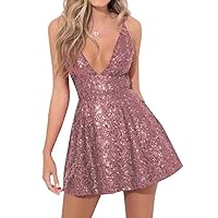 V-Neck Short Homecoming Dresses for Teens Spaghetti Straps Velvet Sequins Prom Dress Cocktail Dresses