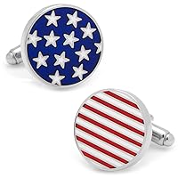 Cufflinks Inc. Stars and Stripes American Flag Cufflinks